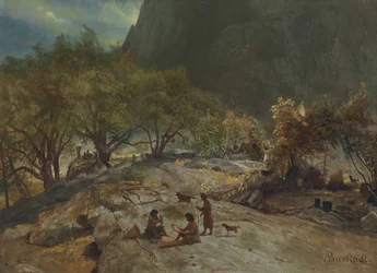 Mariposa Indianerlager, Yosemite-Tal, Kalifornien